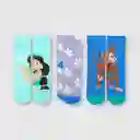 Calcetines Princess de Niña Aqua Talla 30/33 Colloky