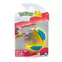 Pokemon Clip´n´go Figura Cible+pokebola Bola Rápida