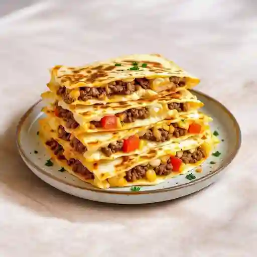 Quesadillas X 4 Unidades + Salsa