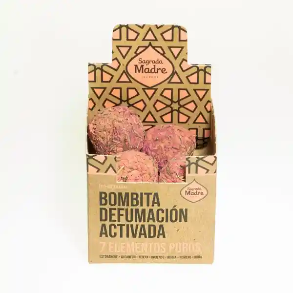 Bombita Sahumerio 7 Elementos Puros Sagrada Madre