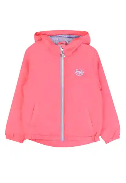 Chaqueta Cortaviento Junior Day to Day Niña Coral 12 789
