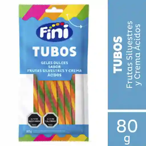 Fini Gomita Tubo Twister frutas silvestres acido