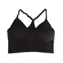 Brasier Deportivo Para Mujer Negro L/XL Miniso