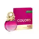 Benetton Colors Pink Edt 80 Ml Mujer