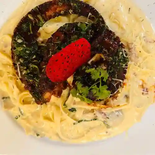 Fetuccini al estilo tunki pe