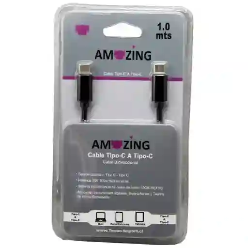 Amazing Cable Tipo-C a Tipo-C