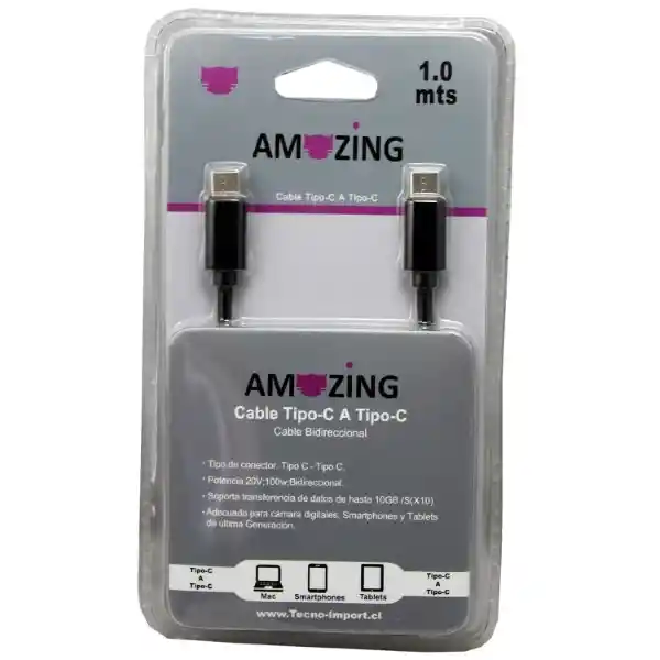 Amazing Cable Tipo-C a Tipo-C