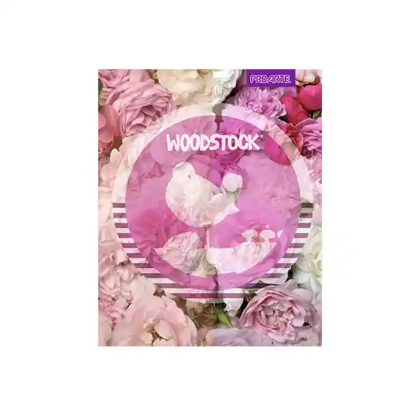 Proarte Cuaderno Universitario Doble Woodstock Mujer 7Mm 100H