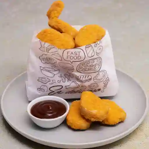 Nuggets de pollo x6