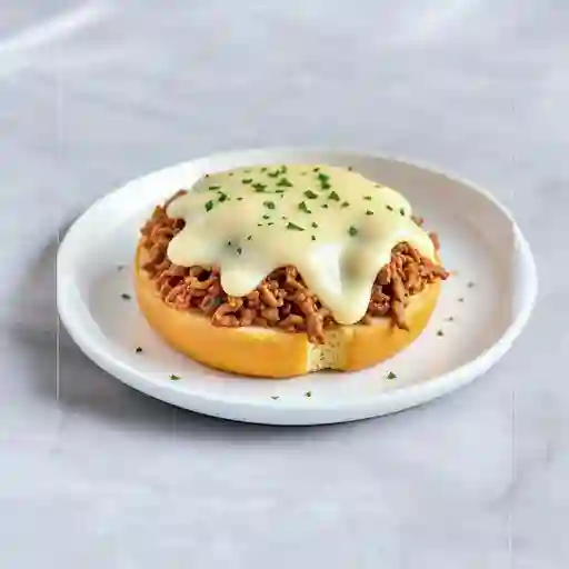 Sandwich Mechada Queso