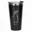 Vaso Térmico Negro Pingüino Humboldt 480 mL Atakama Outdoor