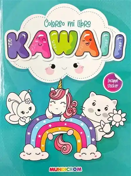 Coloreo mi Libro Kawai - Mundicrom