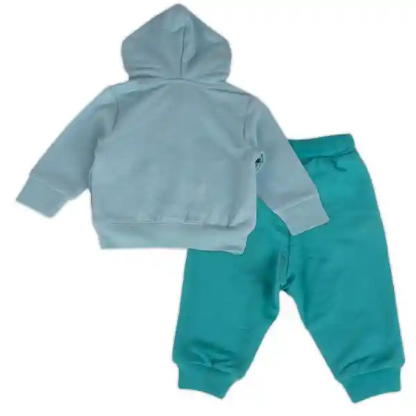 Conjunto Buzo Bebe Niña Verde Pillin 3 a