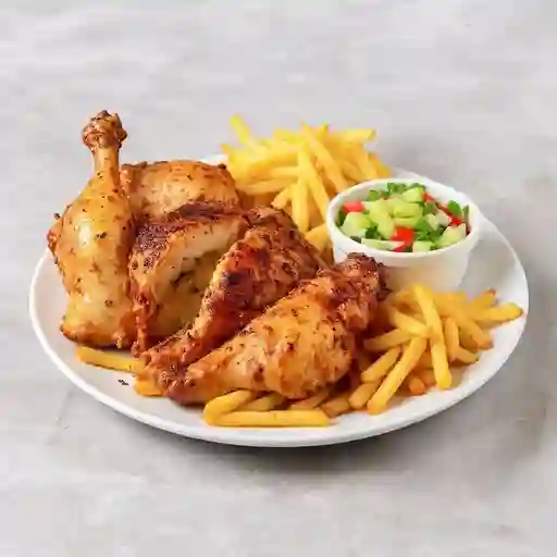1/4 Pollo a la Brasa