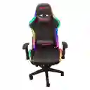 Fiddler Z Silla Gamer Ergonómica Led Multicolor Negro