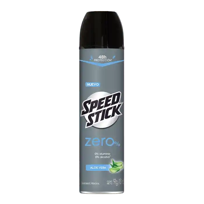 Speed Stick Desodorante Zero con Aloe Vera en Spray