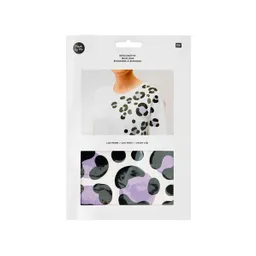 Parche Iron-on Leopardo - Legro Y Lila Rico Design Idad