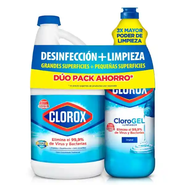 Clorox Pack Cloro + Gel