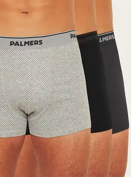 Palmers Pack Boxér Medio Algodón Multicolor Talla S