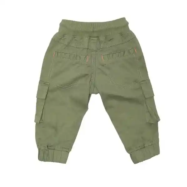 Pantalón Bebe Niño Verde Pillin 24 M