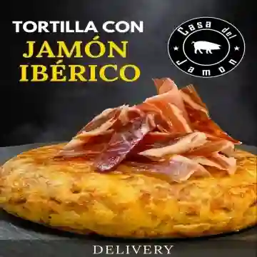 Tortilla Española con Jamón Iberico