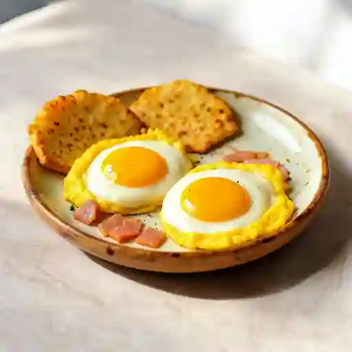 Paila De Huevo Con Jamon