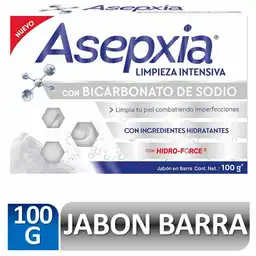 Asepxia Jabón Facial Antiacné Bicarbonato