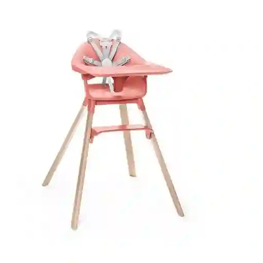 Silla de Comer Stokke Clikk - Sunny Coral