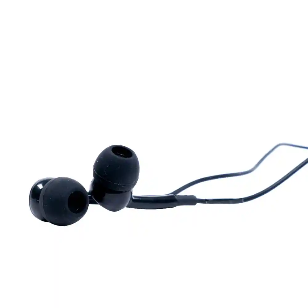 Miniso Audifonos De Cable Negro 1m