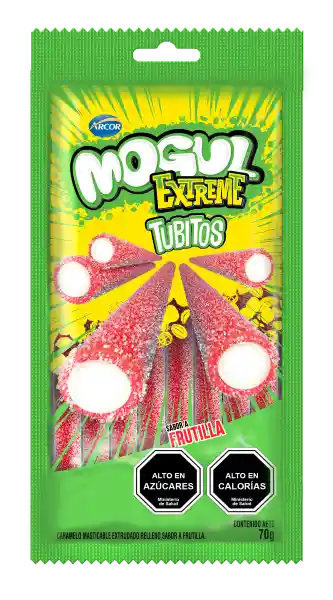 Mogul Caramelo Tubito Extreme Frutilla