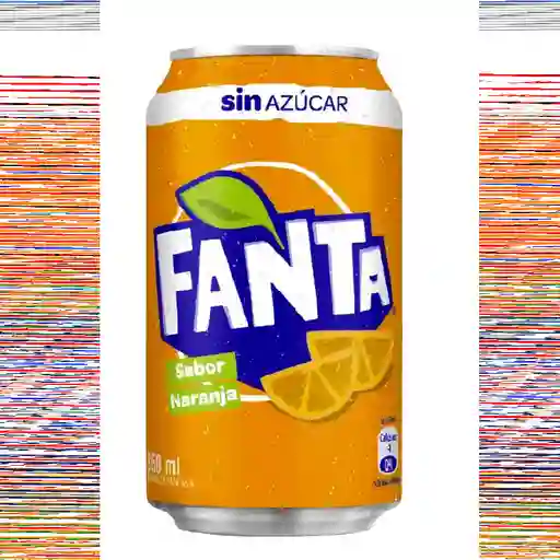 Fanta zero lata