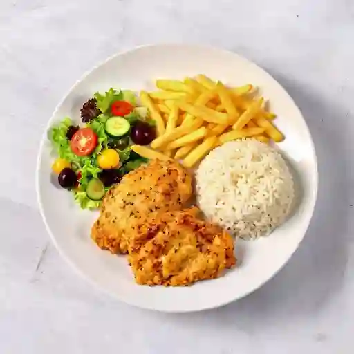 1/4 Pollo C/2 Agregados