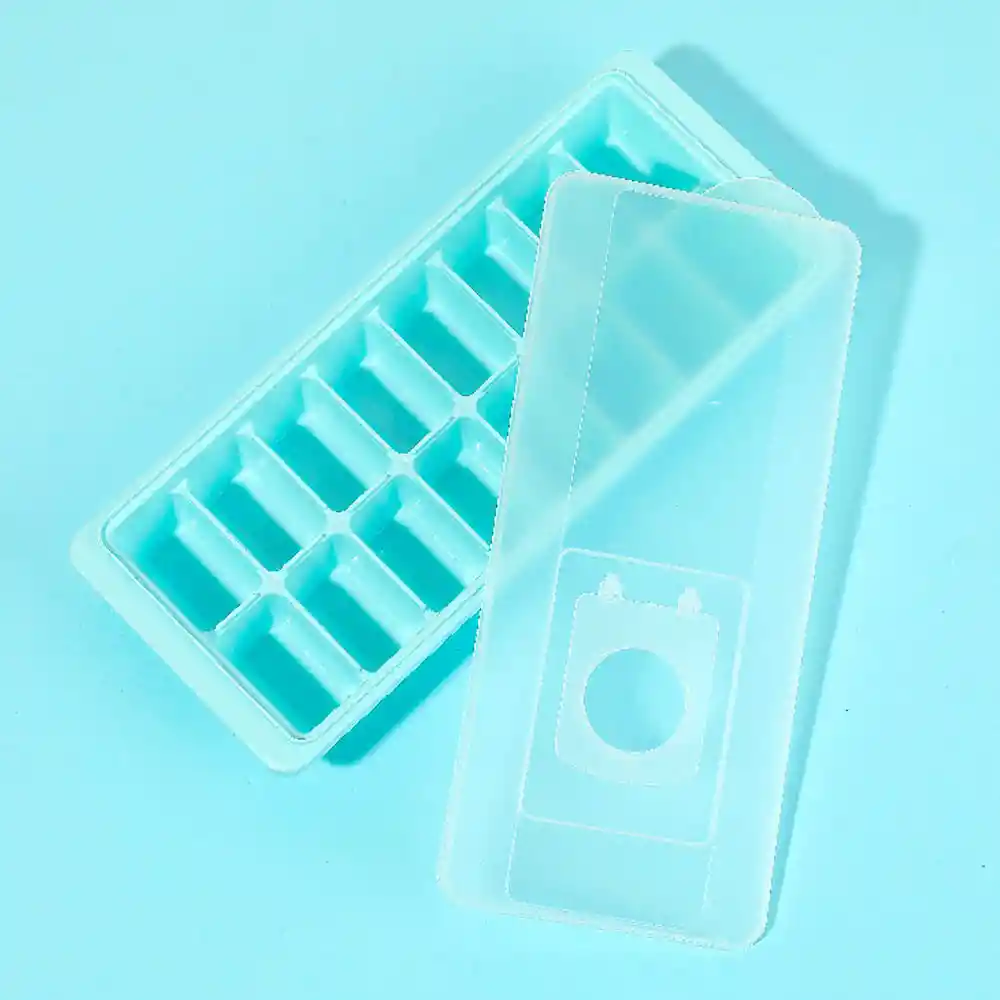 Molde para Cubos de Hielo Color Azul Miniso