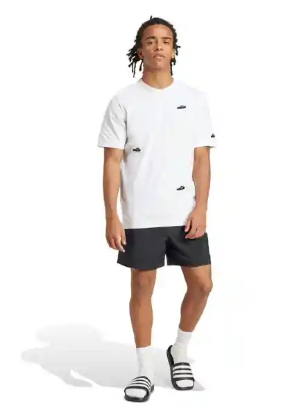 Adidas Short Hombre Sl Chelsea Negro L Jf1117