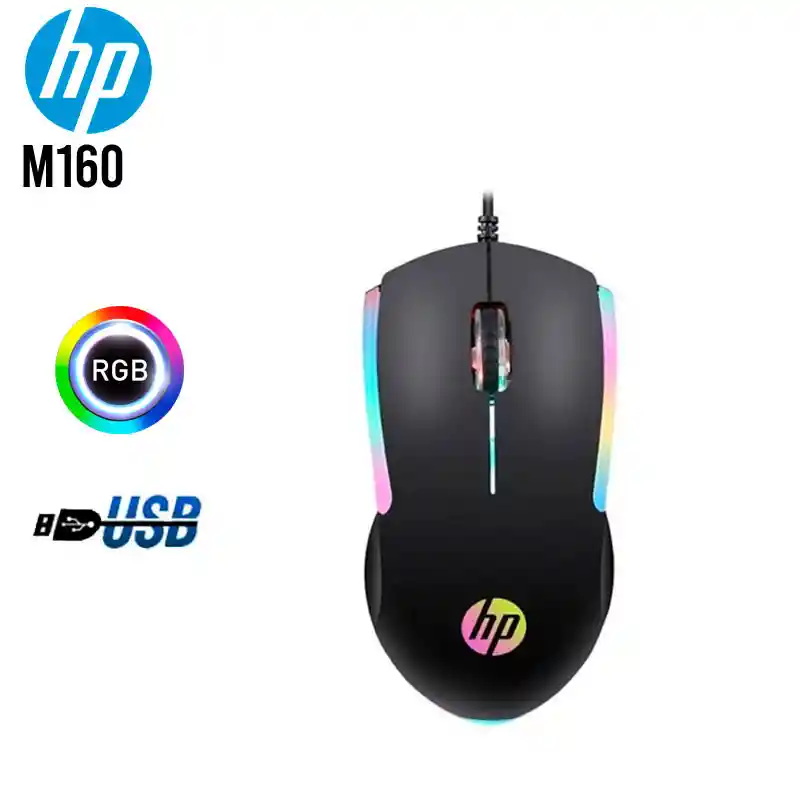 Hp Mouse Gamer Rgb M160
