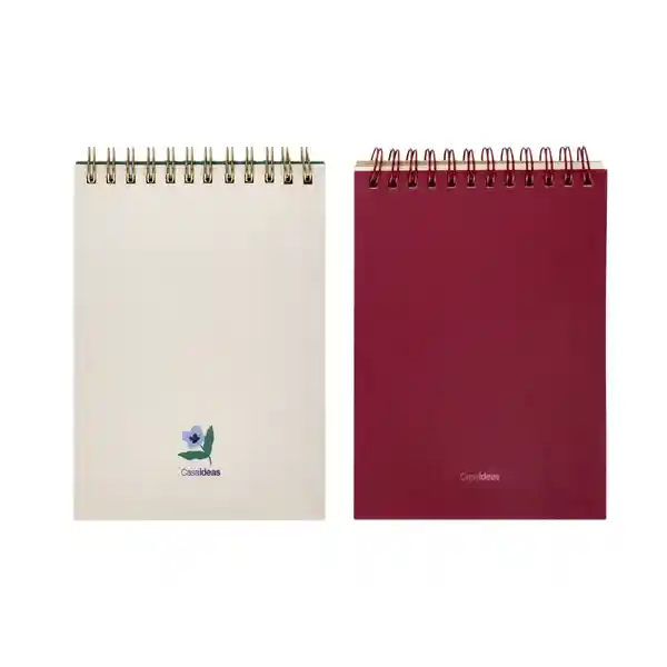 Set Libretas Espiral 11 x 16 cm Casaideas