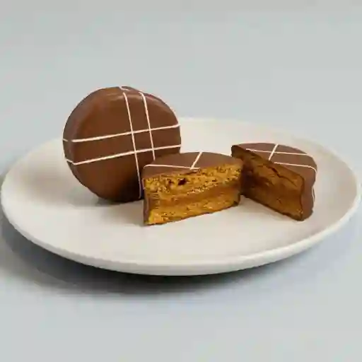 Alfajor protein dulce de leche