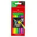 Faber Castell Marcador 45 Fiesta Neon Est x 6 Und Fab