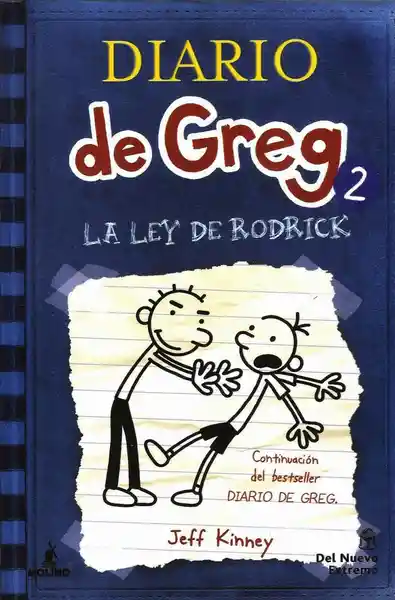 Diario de Greg 2 Rústico la Ley de Rodrick