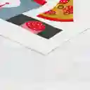 Paño Cocina de Algodón Velour Estampado Colorido