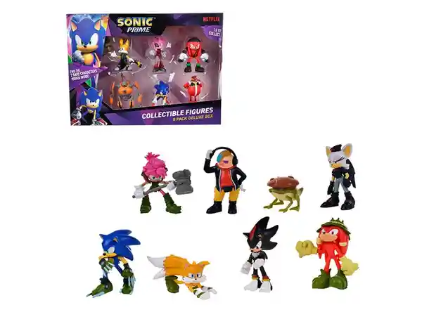 Sonic Pack Figuras de 7 cm