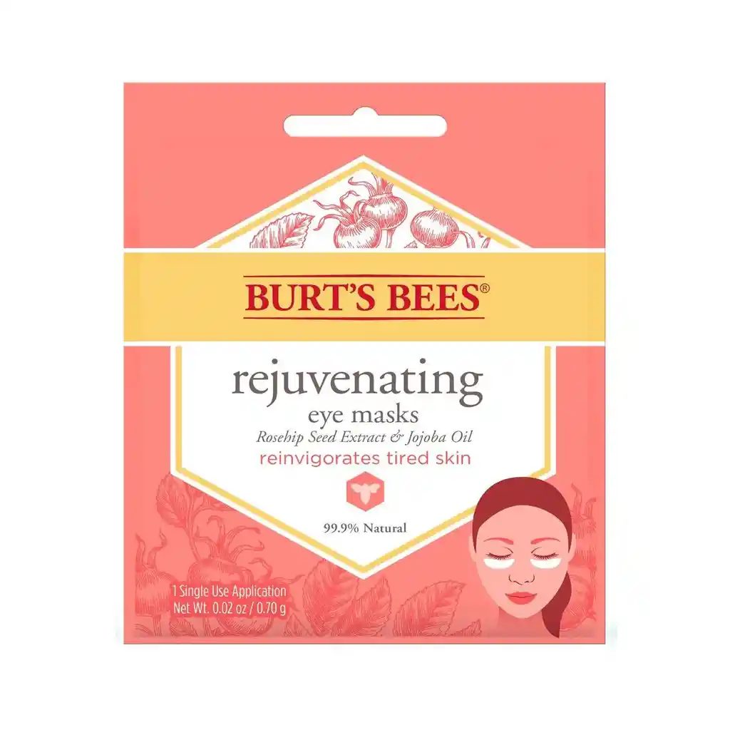 Burts Bees Mascara Para Ojos De Tela Rejuvenecedora