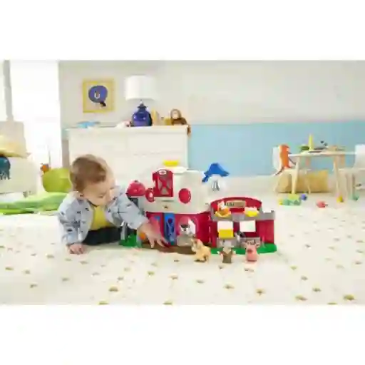 Fisher-Price Juguete Little Granja Cuidado Animales - HBJ60