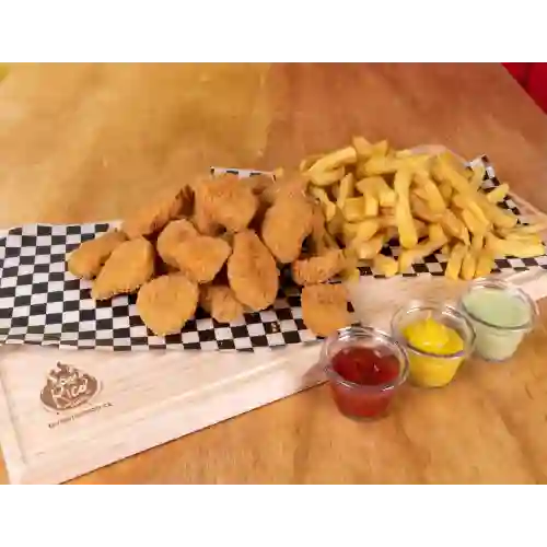 24 Nuggets con Papas