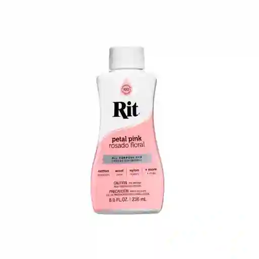 Anilina Líquido 236 Ml - Rosa Pétalo Rit Dye 1 Envase