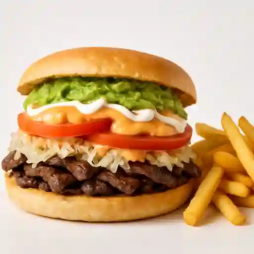 Churrasco Dinámico+Papas Fritas