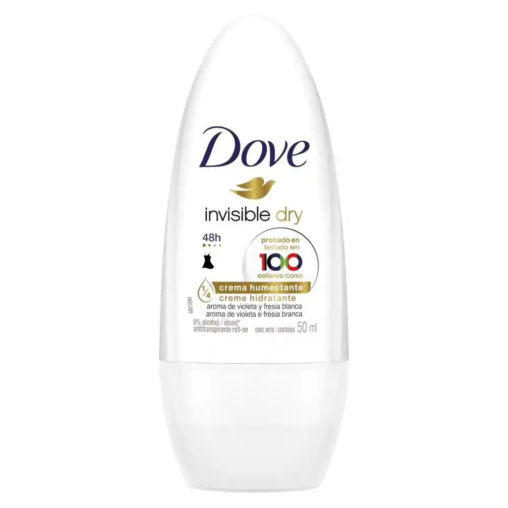Dove Desodorante Invisible Dry en Roll On