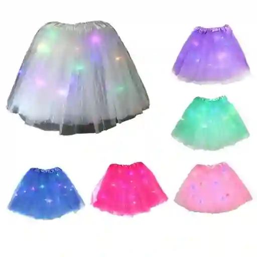 Falda Tutu Led Niña Surtidos
