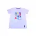 Polera Niño Blanco Pillin 6 a