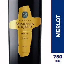 Misiones de Rengo Vino Tinto Merlot Reserva 750 cc